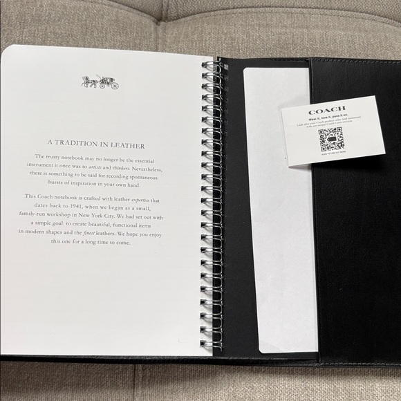 Coach Notebook - Picture 6 of 7
